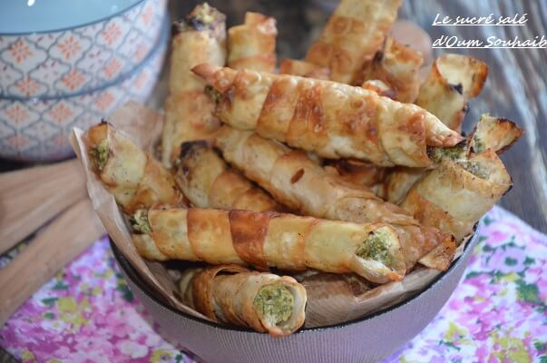 recette bourek ou borek turc épinard feta