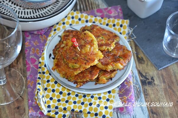 galette pomme de terre courgette sans oeuf sans gluten